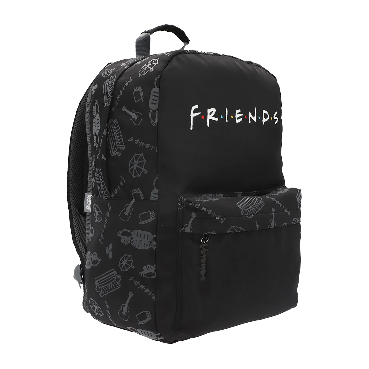 Foto 4 pulgar | Mochila Escolar Yadatex Friends Serie Negra