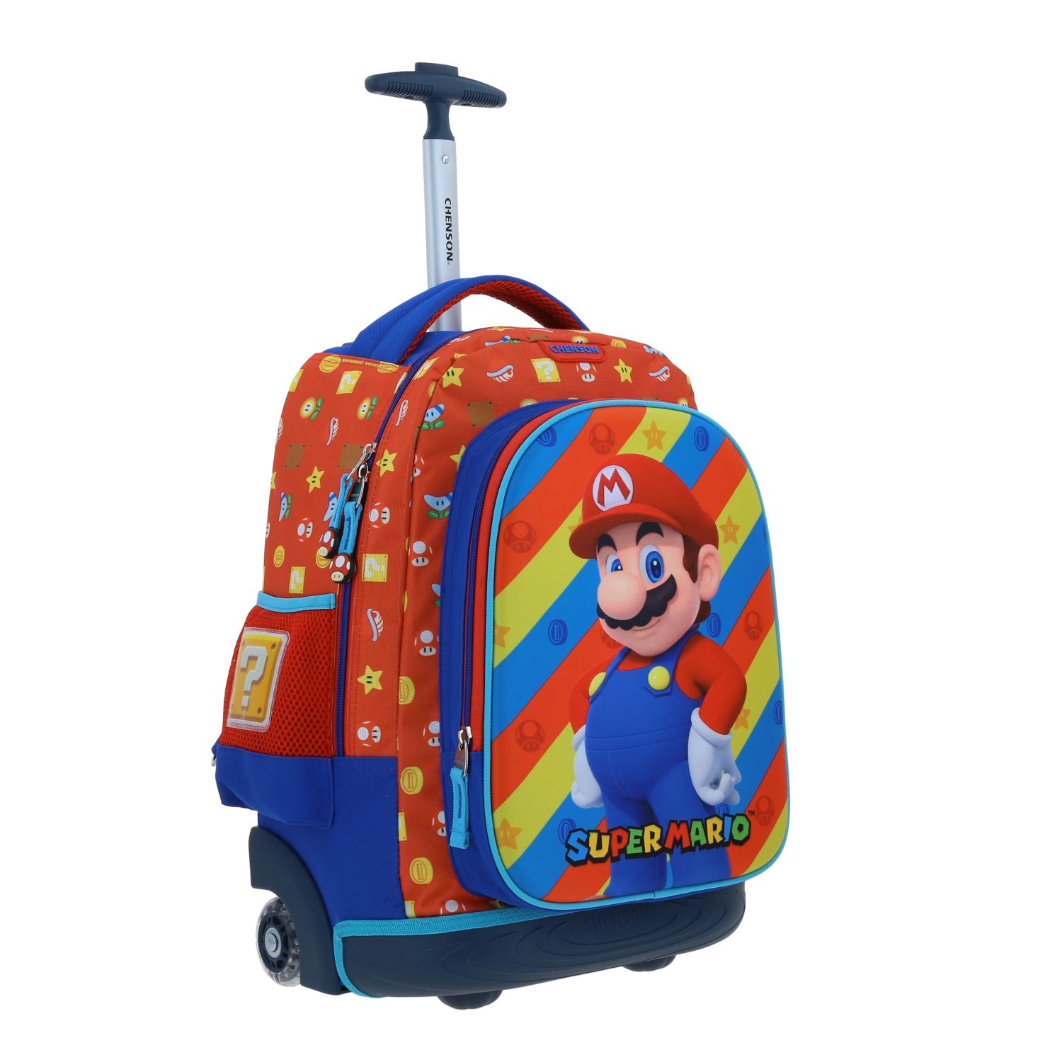 Foto 6 | Mochila con Ruedas Chenson Drivuen Mario Bros Roja para Niño