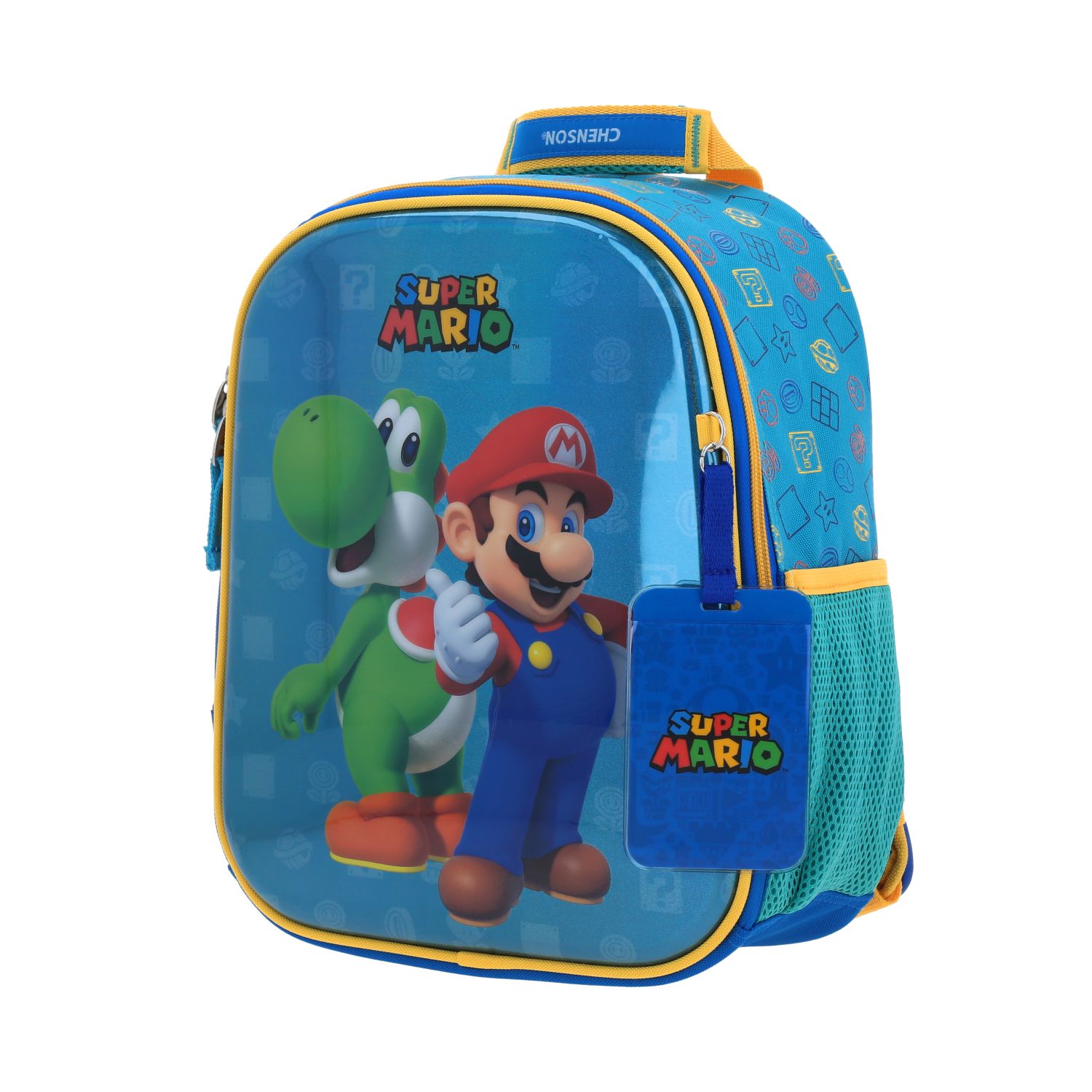 Foto 3 pulgar | Mochila Chenson Shiyo Mario Bros Azul para Niño