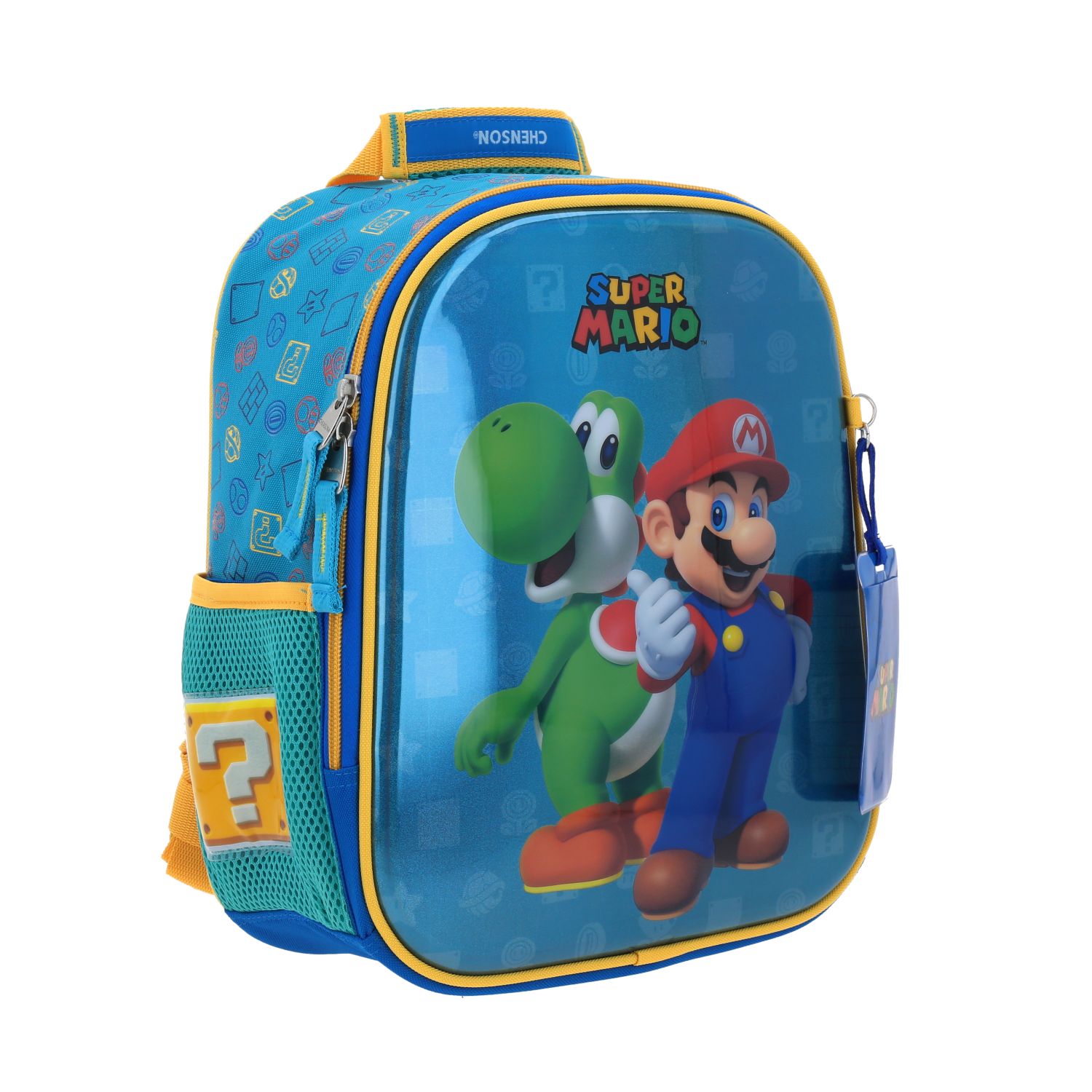 Foto 7 pulgar | Mochila Chenson Shiyo Mario Bros Azul para Niño