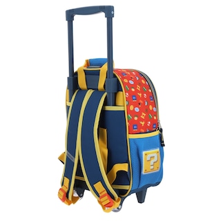Foto 5 | Mochila con Ruedas Chenson Fiant Mario Bros Azul para Niño