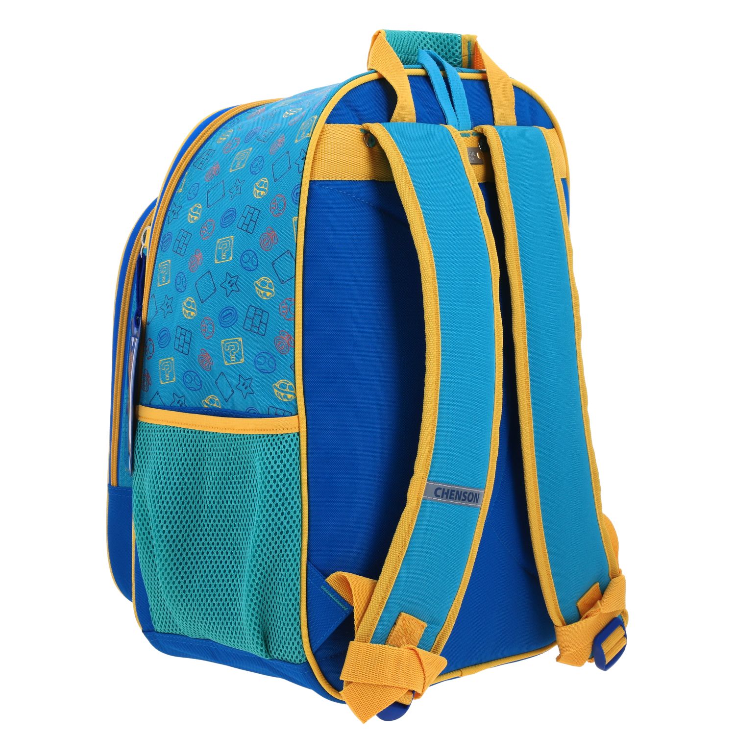 Foto 4 pulgar | Mochila Azul Mario Bros Chenson Shiyo  Para Niño