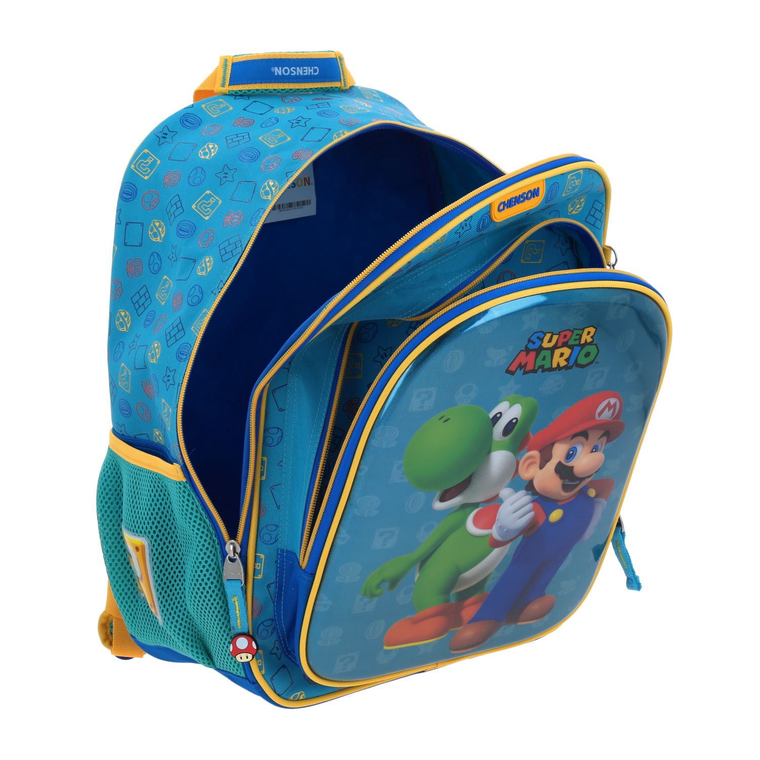 Foto 8 pulgar | Mochila Azul Mario Bros Chenson Shiyo  Para Niño