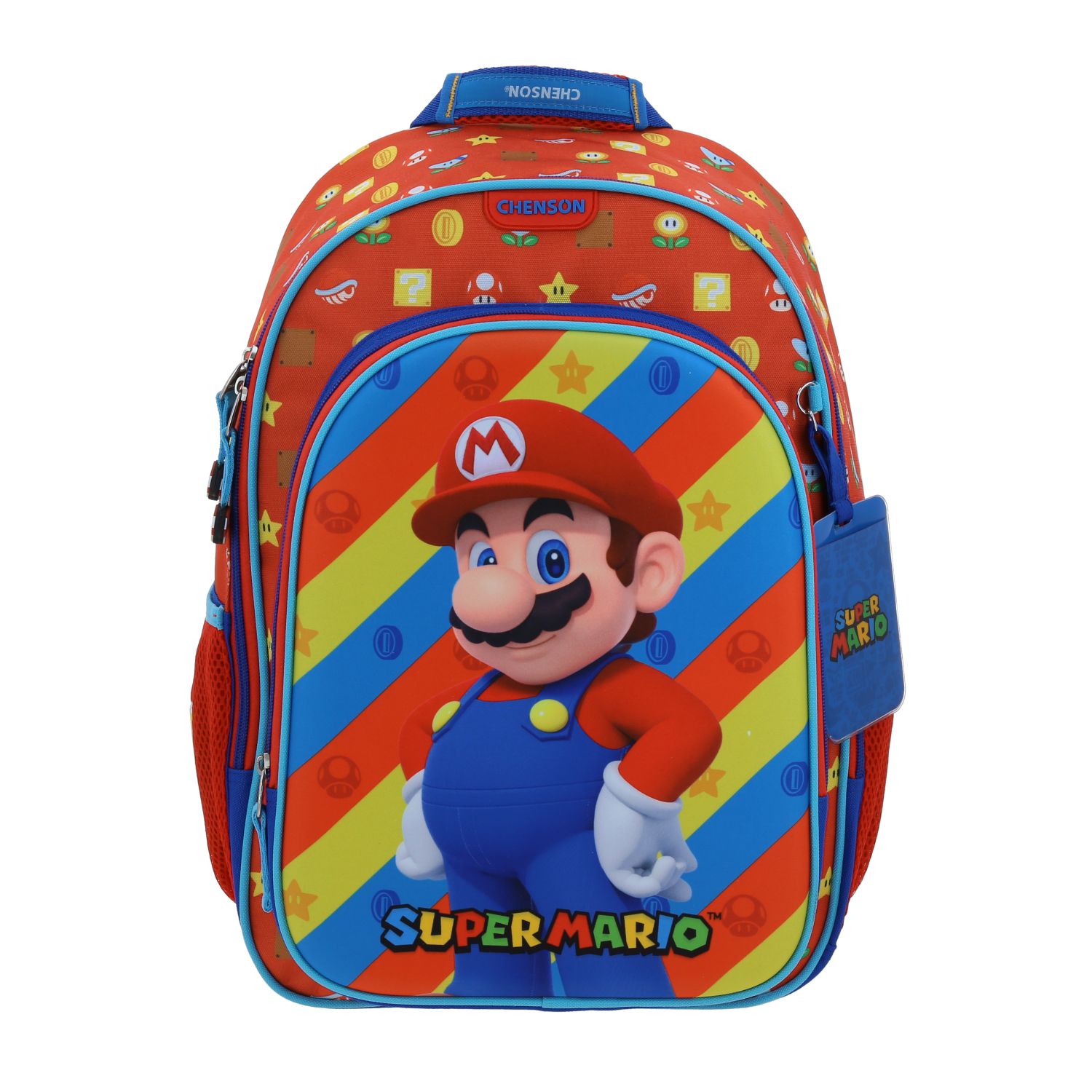 Foto 2 pulgar | Mochila Chenson  Mario Bros Roja para Niño