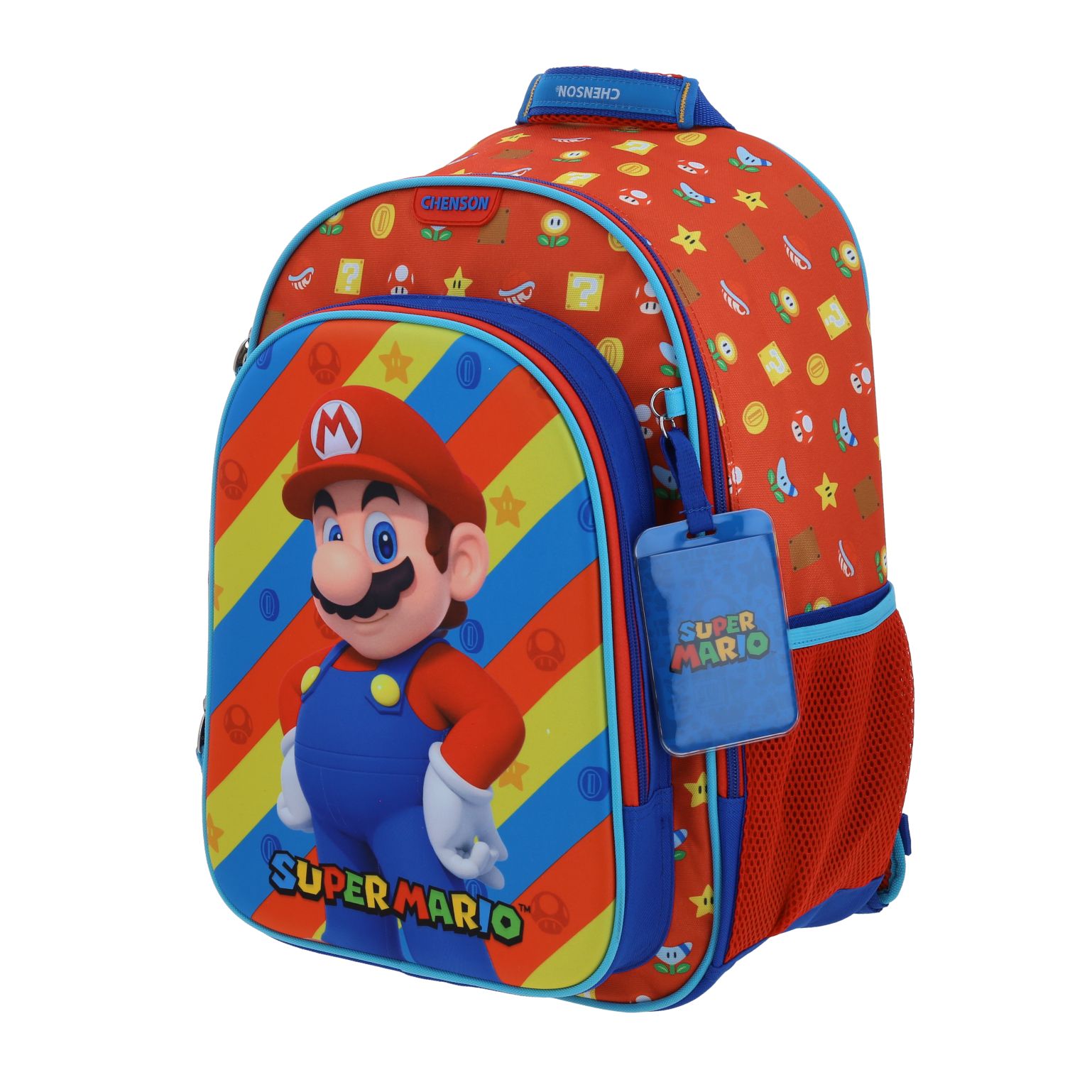 Foto 3 pulgar | Mochila Chenson  Mario Bros Roja para Niño