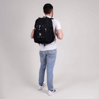 Foto 8 | Mochila Para Laptop Negra 1818 Tracksor