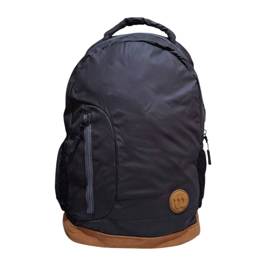 Mochila Grande Wilson Juvenil Negra Wl48bp-245-b