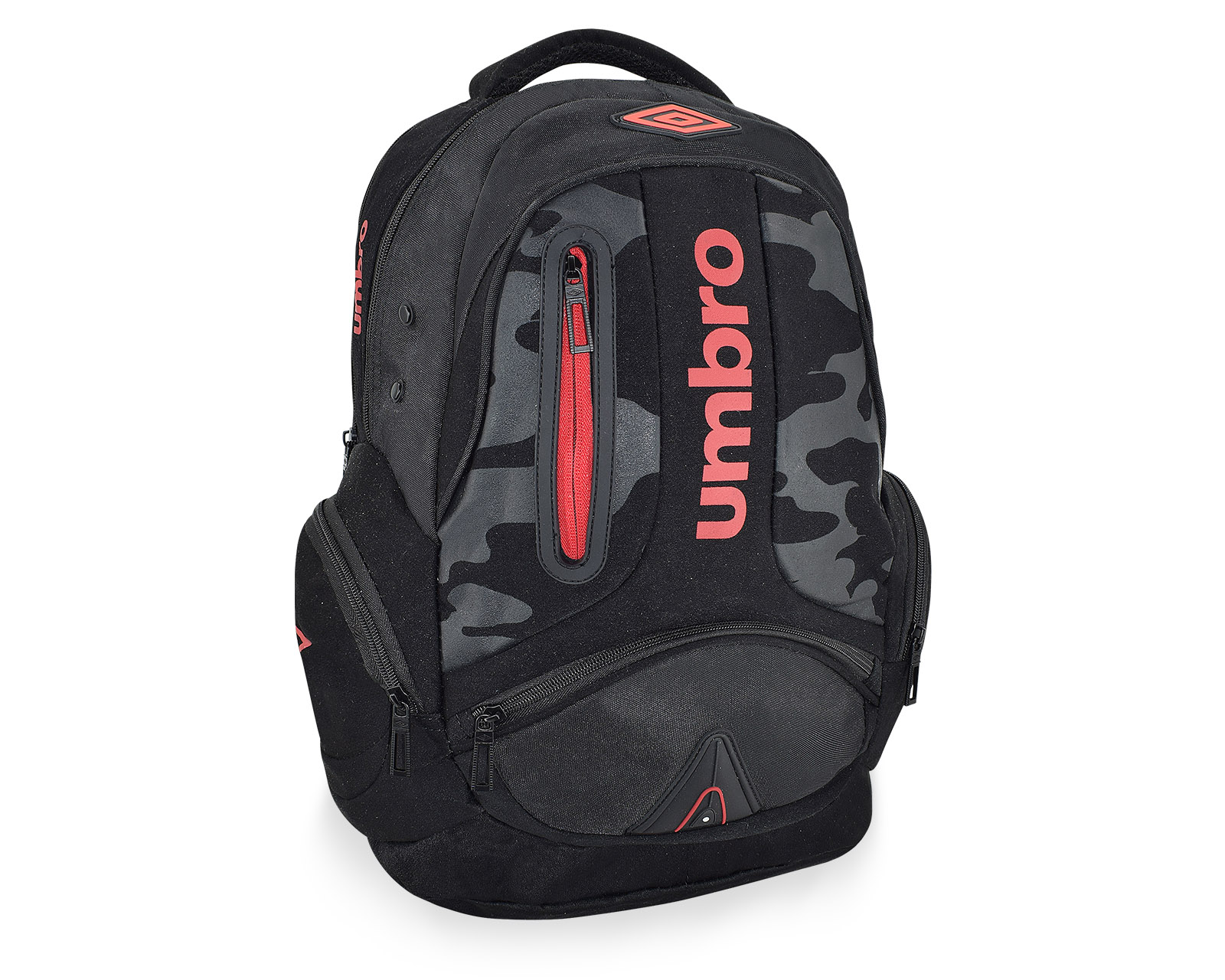 Foto 5 pulgar | Mochila Umbro Ux00106 Negro-rojo