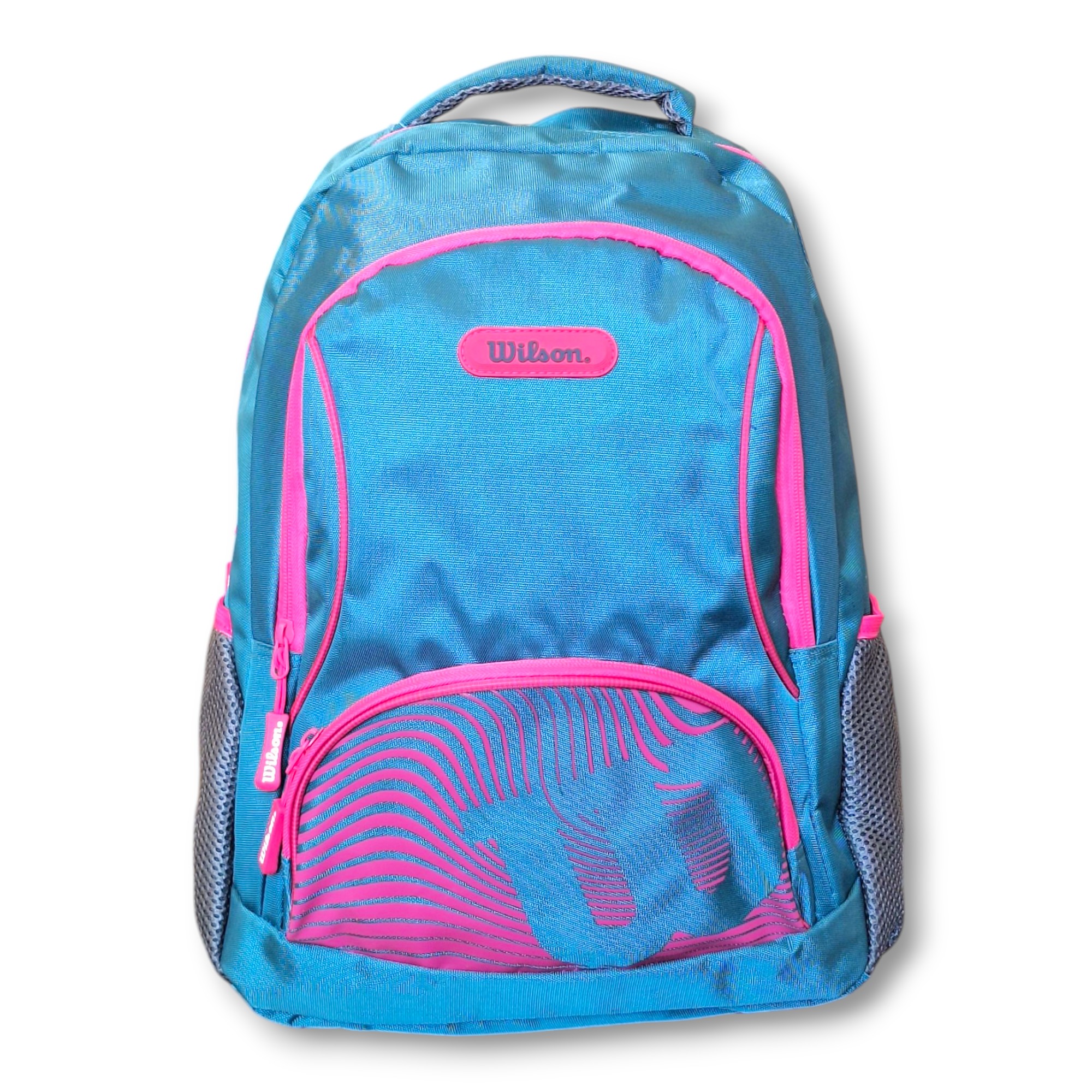 Mochila Grande Wilson Juvenil Azul Petróleo Bp185wl-06b