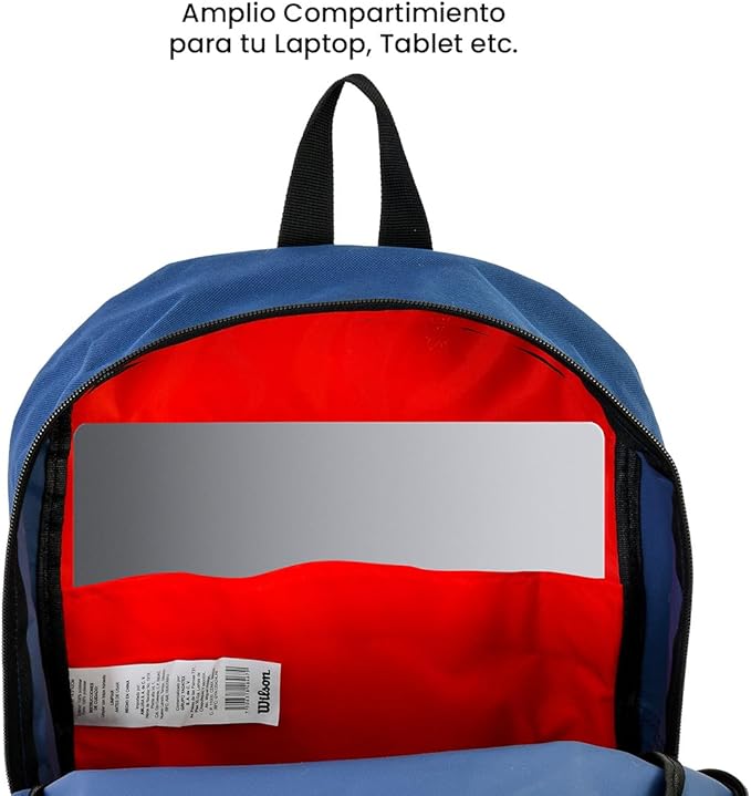 Foto 5 | Mochila Grande Wilson Juvenil Azul Wls099-bp340a