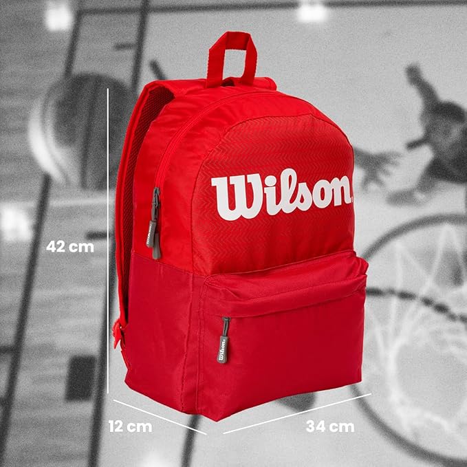 Foto 5 pulgar | Mochila Grande Wilson Juvenil Roja Wl17bp-136-c