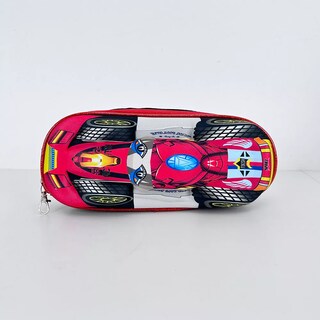 Foto 5 | Mochila Escolar Set 3 Piezas Con Ruedas Lapicera Y Lonchera Rojo Bag330-c
