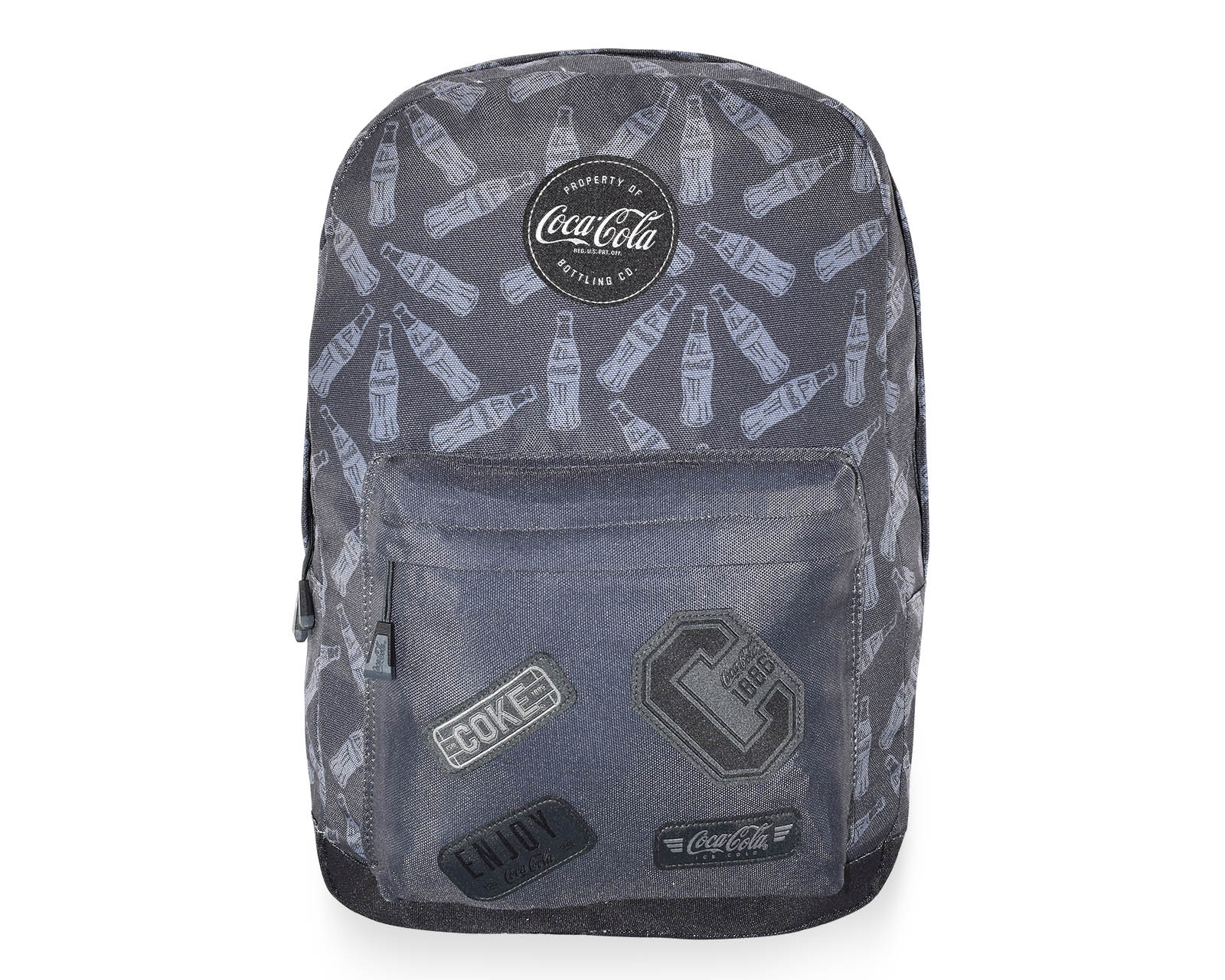 Foto 2 pulgar | Mochila Coca-cola Porta Laptop 15'' Gris