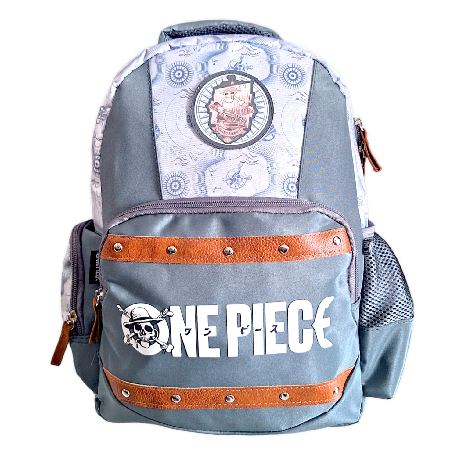 Foto 2 pulgar | Fm Mochila Grande One Piece Netflix Skull 02654