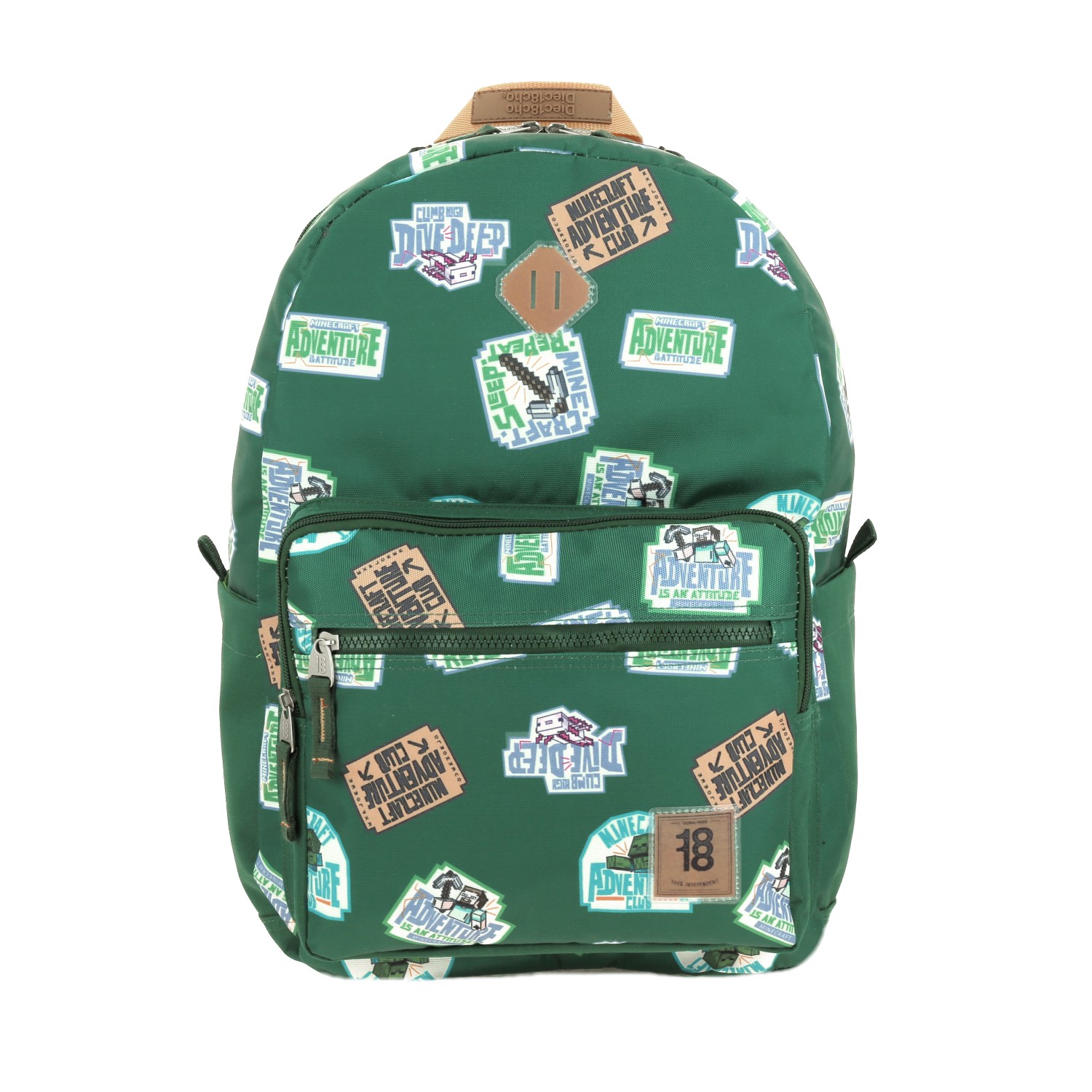 Foto 2 pulgar | Mochila Escolar Grande Chenson Primaria Minecraft Bonch Mc66016-g