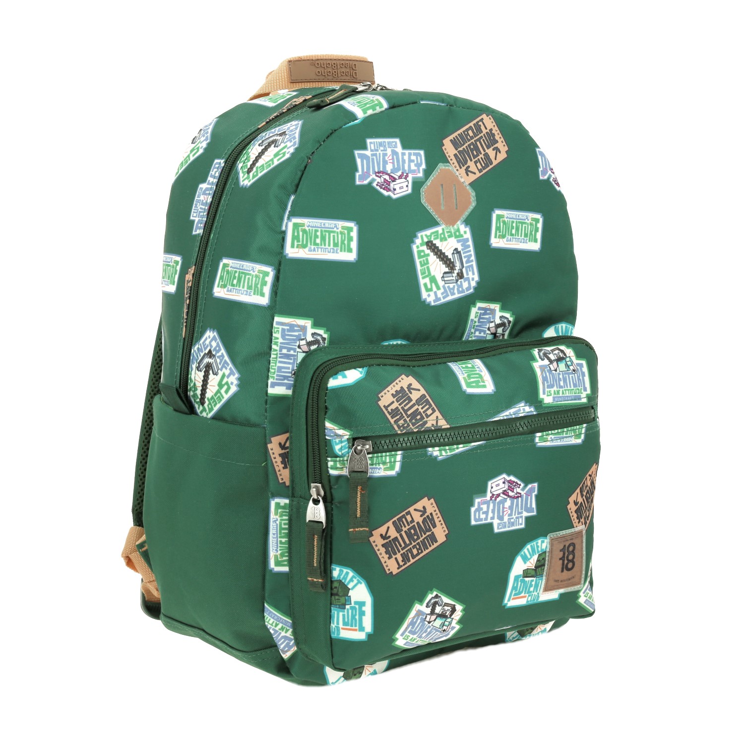 Foto 4 pulgar | Mochila Escolar Grande Chenson Primaria Minecraft Bonch Mc66016-g