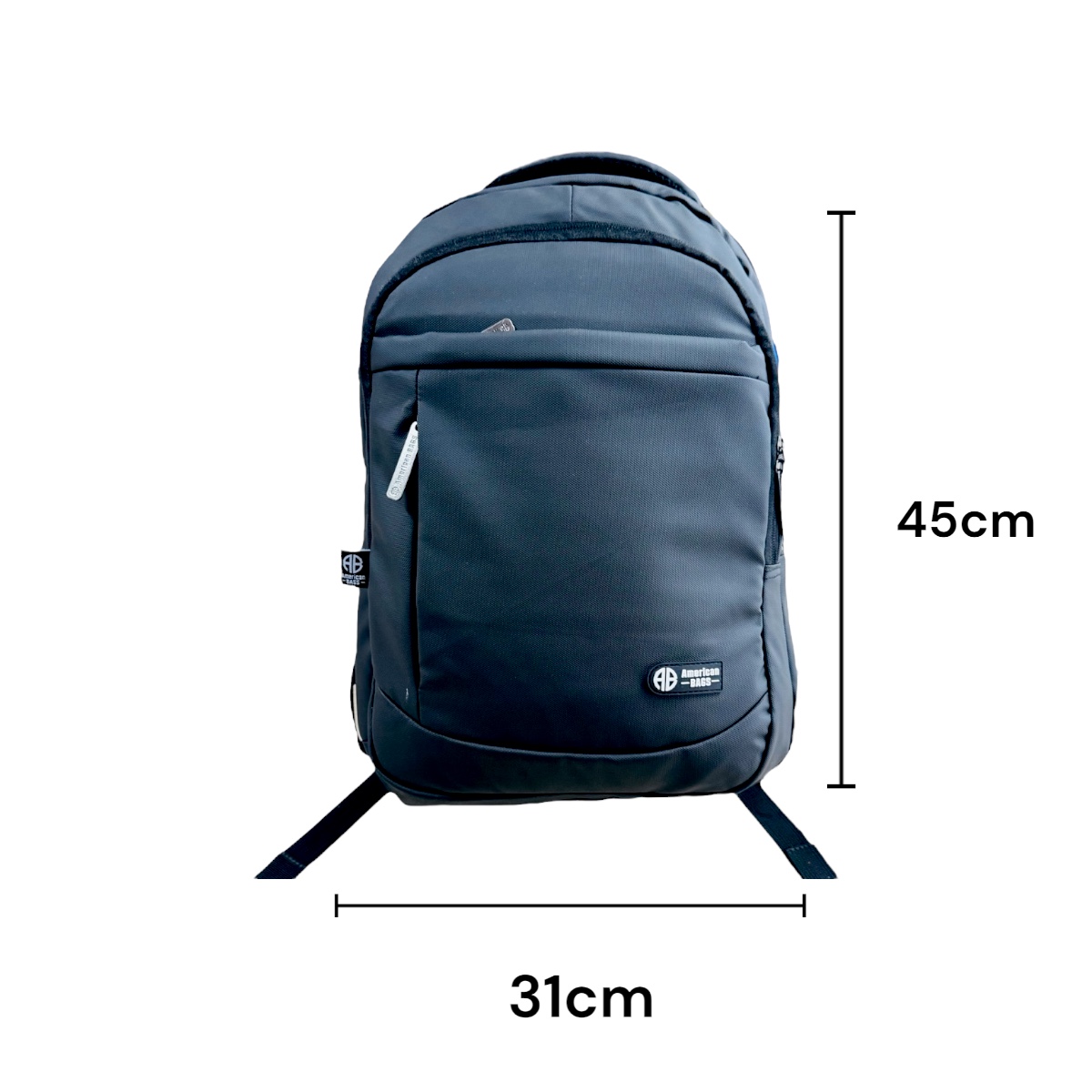 Foto 3 pulgar | Mochila Escolar Porta Laptop Negra American Bags