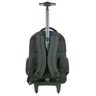 Foto 4 | Mochila Grande Con Ruedas Impermeable Verde Militar 1818 Zilp