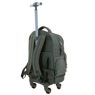 Foto 5 | Mochila Grande Con Ruedas Impermeable Verde Militar 1818 Zilp