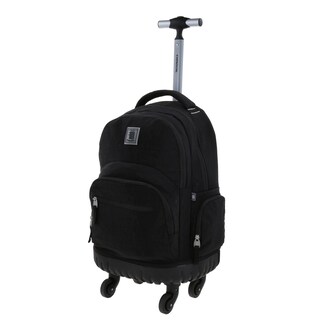 Foto 2 | Mochila Grande Con Ruedas Impermeable Negro 1818 Zilp