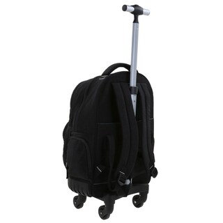 Foto 3 | Mochila Grande Con Ruedas Impermeable Negro 1818 Zilp