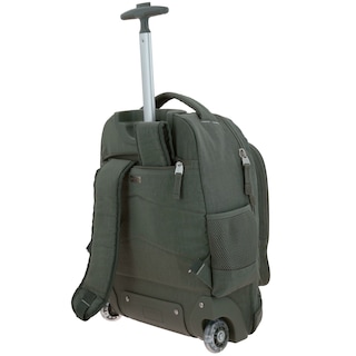 Foto 5 | Mochila Grande Con Ruedas Led Verde Militar 1818 Zilp