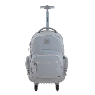 Foto 1 | Mochila Grande Con Ruedas Impermeable Gris 1818 Zilp