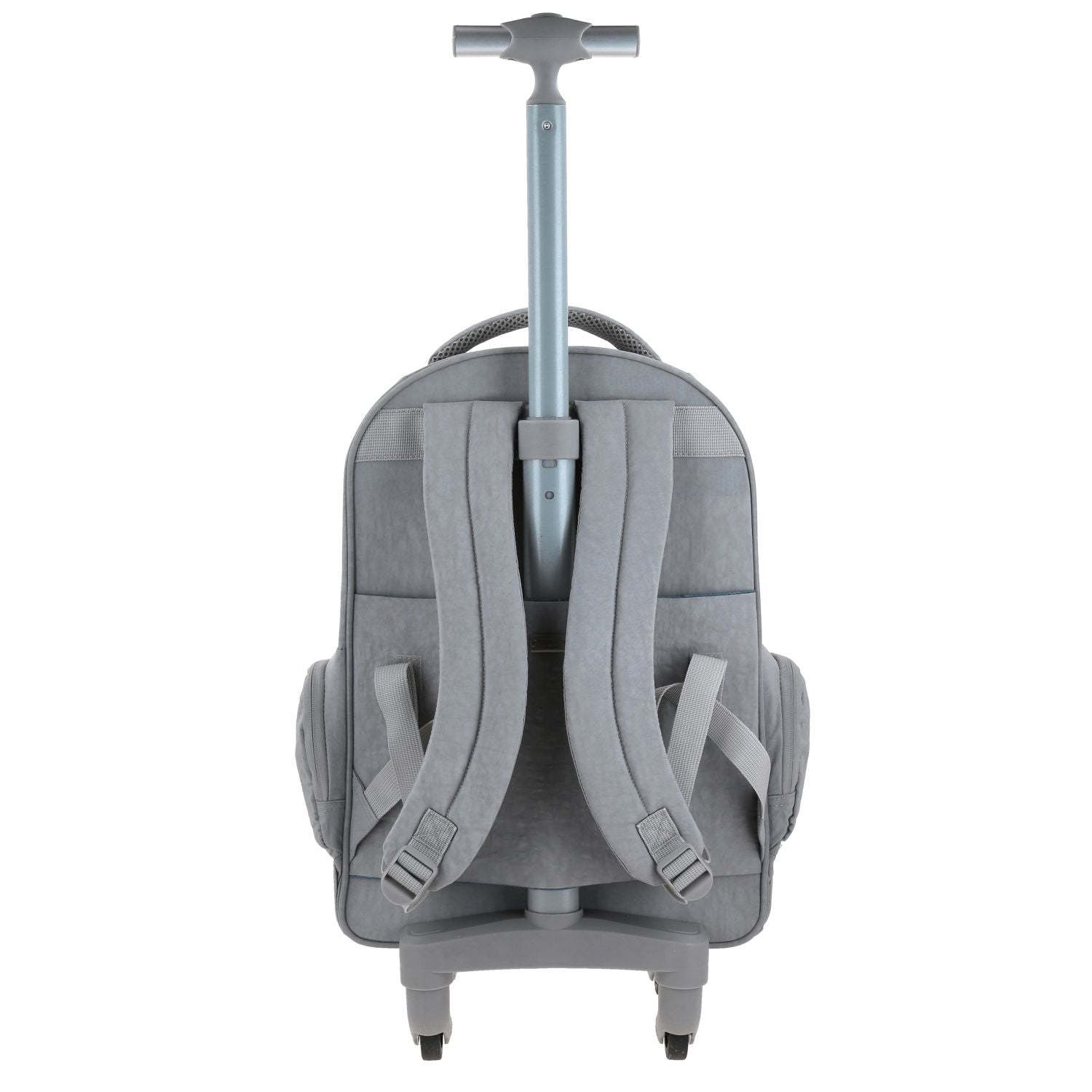 Foto 5 pulgar | Mochila Grande Con Ruedas Impermeable Gris 1818 Zilp