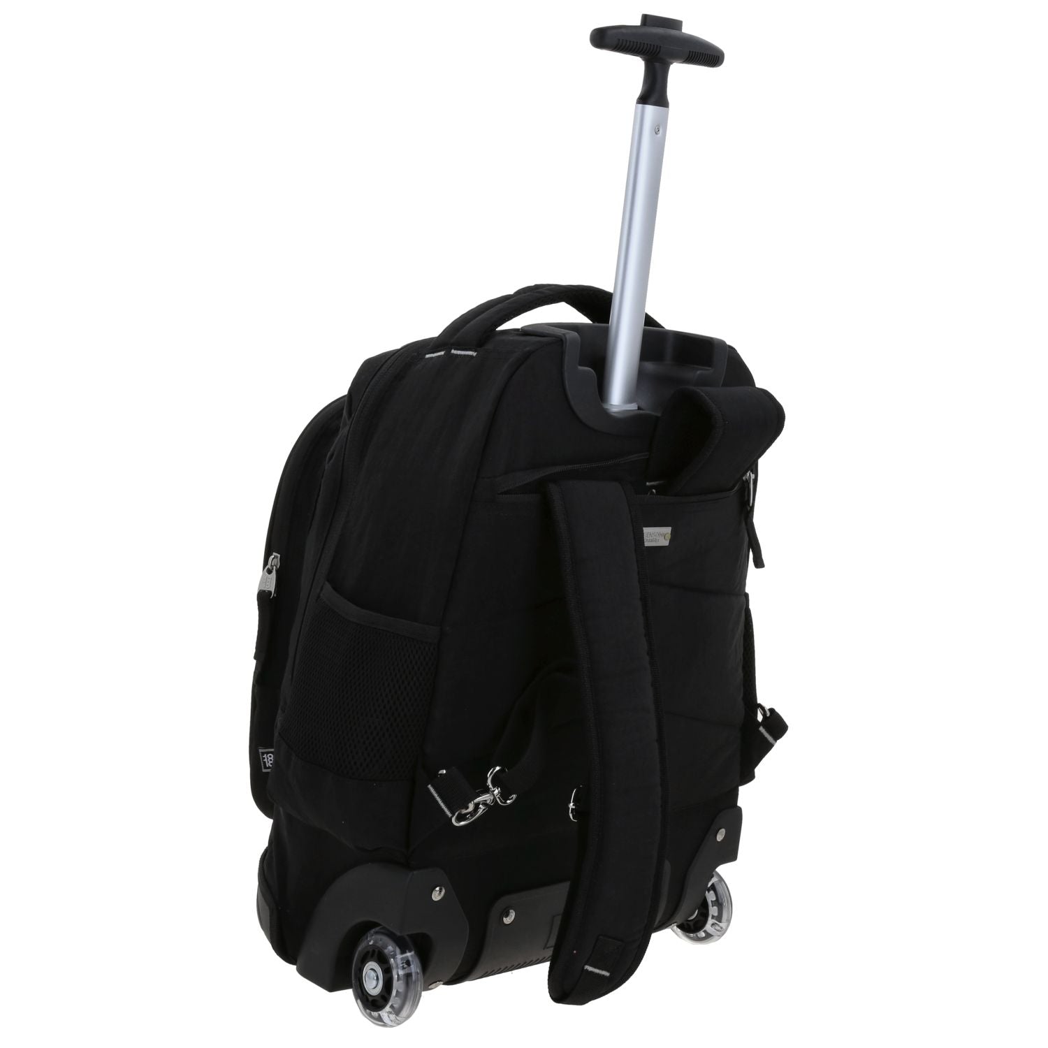 Foto 4 pulgar | Mochila Grande Con Ruedas Led Negro 1818 Zilp