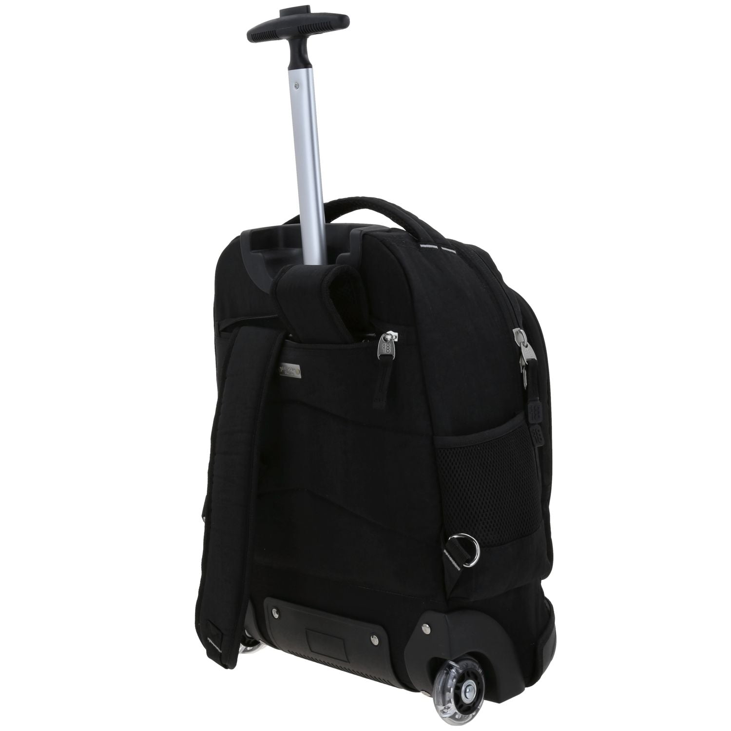 Foto 6 pulgar | Mochila Grande Con Ruedas Led Negro 1818 Zilp