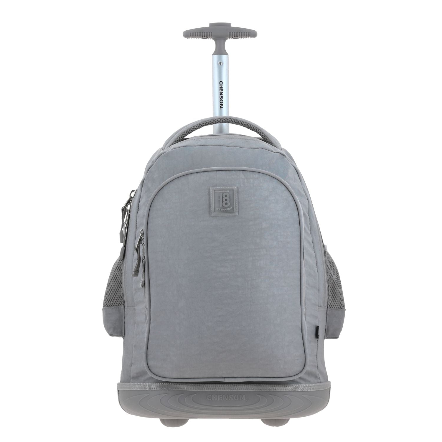 Foto 2 pulgar | Mochila Grande Con Ruedas Led Gris 1818 Zilp