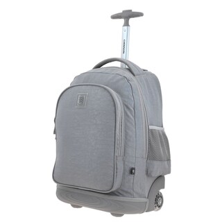 Foto 2 | Mochila Grande Con Ruedas Led Gris 1818 Zilp