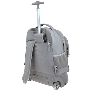 Foto 5 | Mochila Grande Con Ruedas Led Gris 1818 Zilp