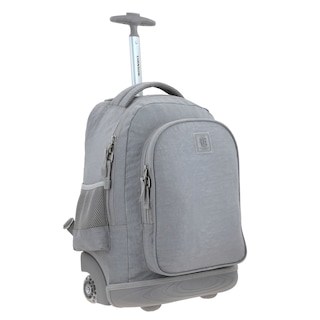 Foto 6 | Mochila Grande Con Ruedas Led Gris 1818 Zilp