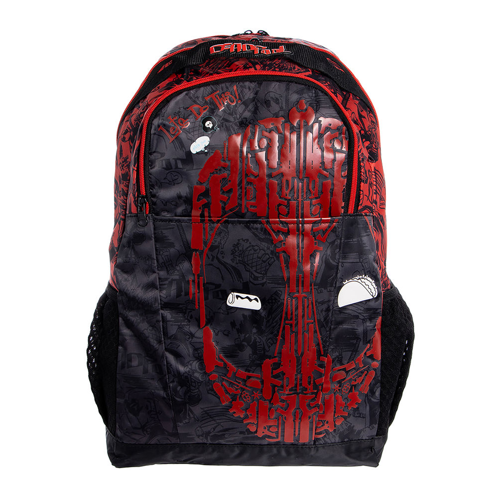 Foto 2 pulgar | Mochila Juvenil Marvel Truzt Deadpool (20l Negro)