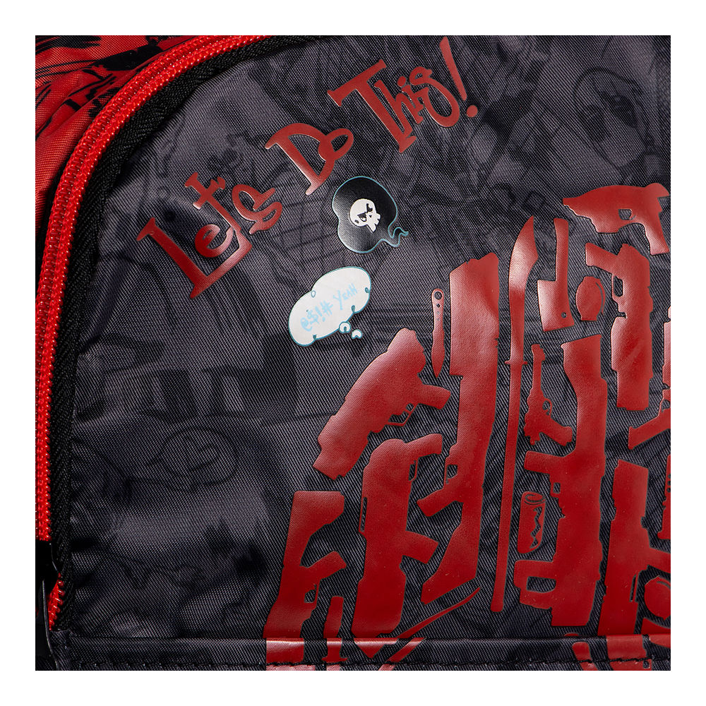 Foto 5 pulgar | Mochila Juvenil Marvel Truzt Deadpool (20l Negro)