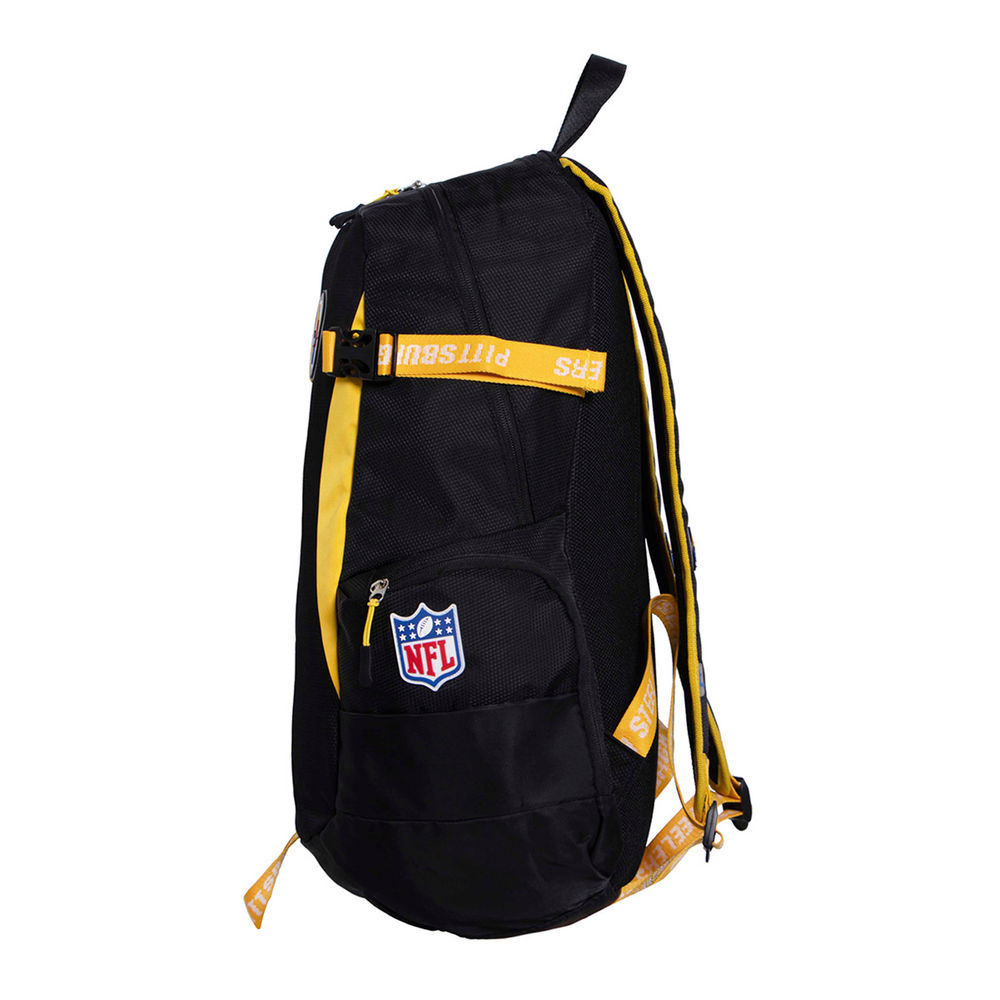 Foto 4 pulgar | Mochila Deportiva Nfl Truzt Steelers (43 Cm) (negro)