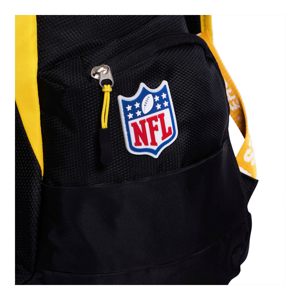 Foto 5 pulgar | Mochila Deportiva Nfl Truzt Steelers (43 Cm) (negro)