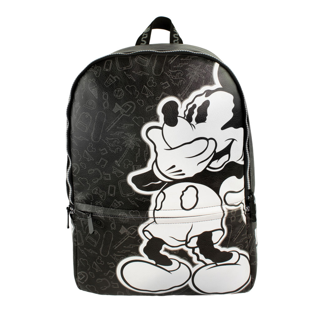Foto 2 pulgar | Mochila Juvenil Disney Truzt (mickey Mouse) 20l (negro)