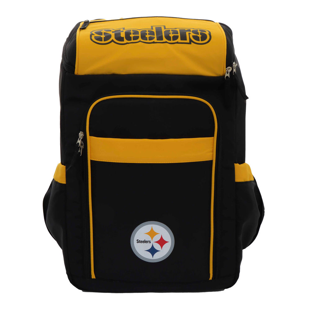 Foto 2 pulgar | Hielera Deportiva Nfl Truzt Steelers (negro)