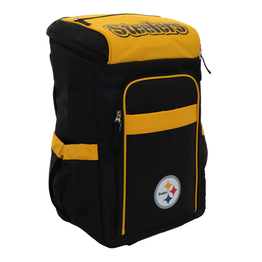 Foto 8 pulgar | Hielera Deportiva Nfl Truzt Steelers (negro)