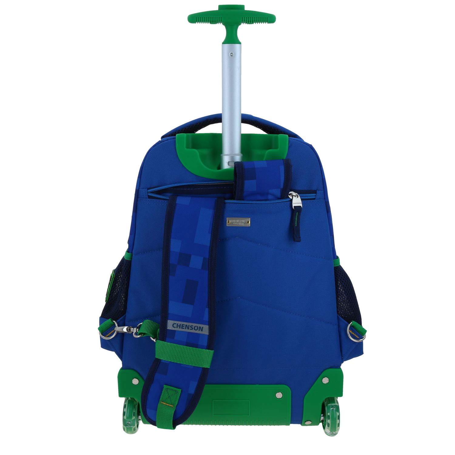 Foto 5 pulgar | Mochila Grande Con Ruedas Y Luces Led Chenson Gamer Galaga Co70338-9