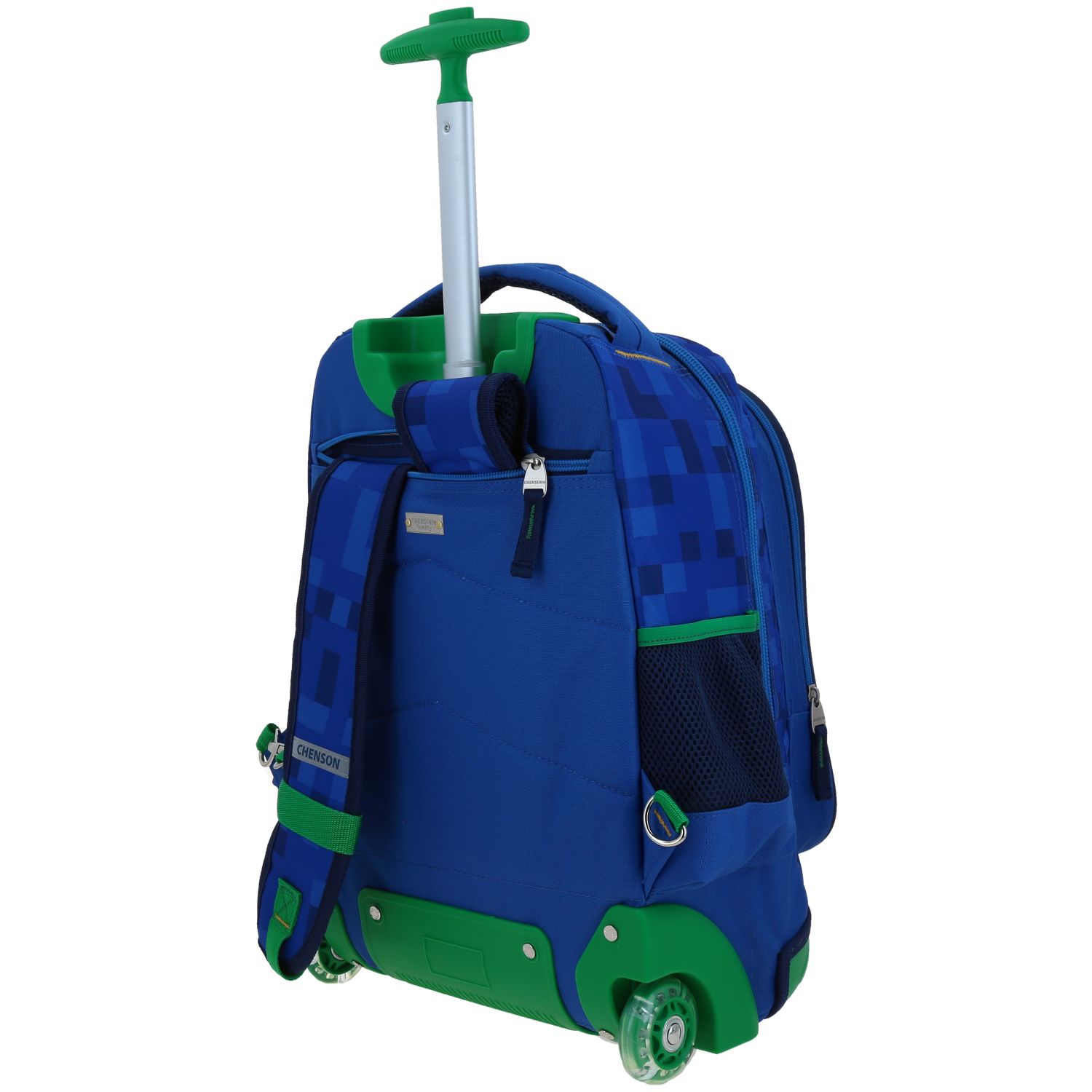Foto 6 pulgar | Mochila Grande Con Ruedas Y Luces Led Chenson Gamer Galaga Co70338-9