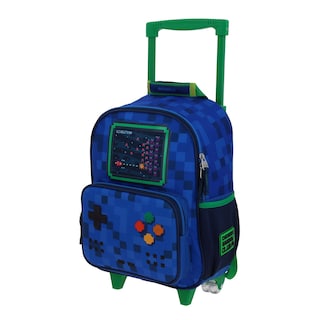 Foto 2 | Mochila Chica Chenson Con Ruedas Escolar Kinder Gamer Galaga Co70339-9