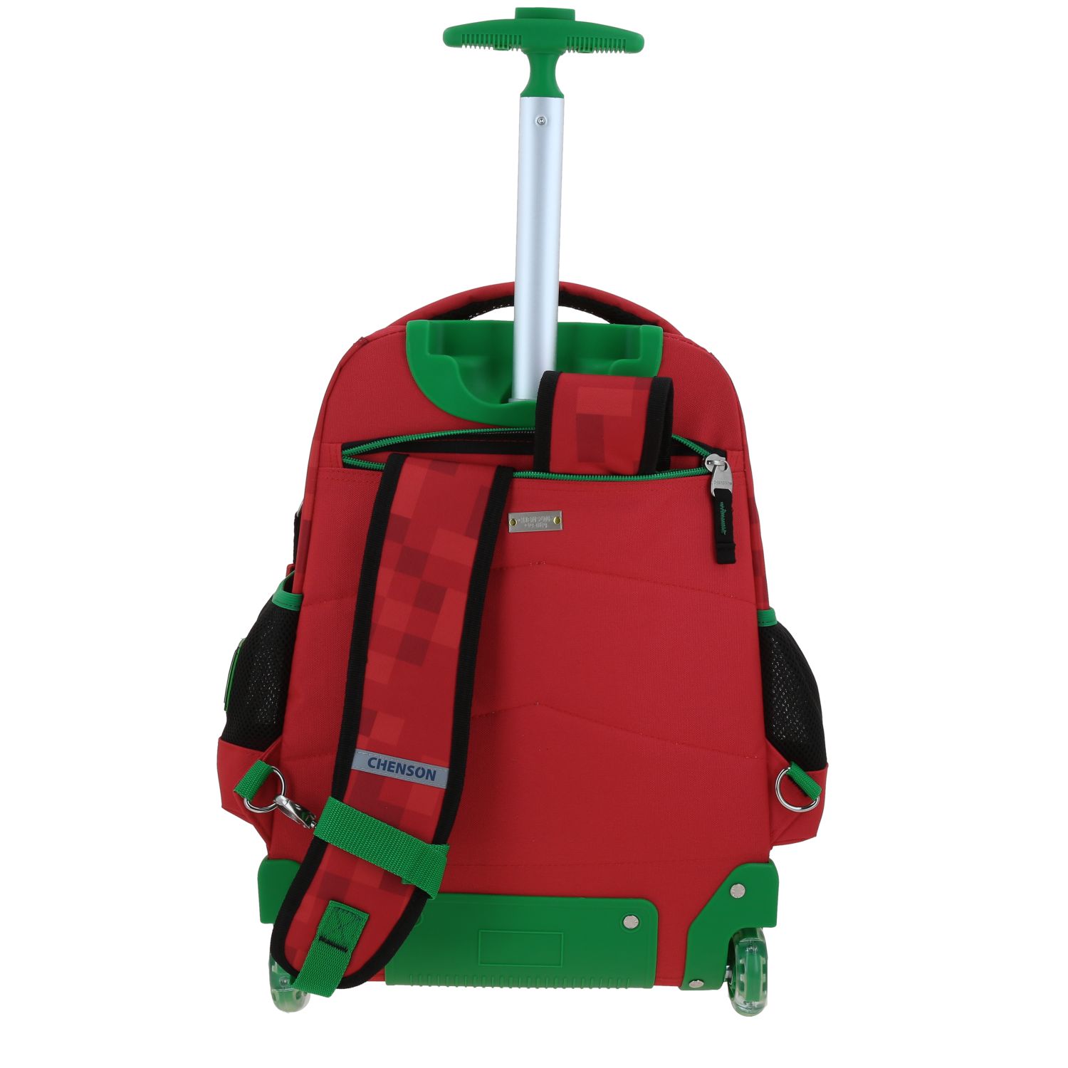 Foto 5 pulgar | Mochila Grande Con Ruedas Y Luces Led Chenson Gamer Galaga Co70338-r