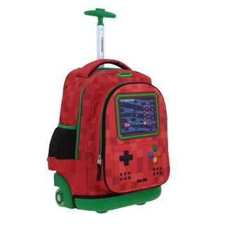 Foto 6 | Mochila Grande Con Ruedas Y Luces Led Chenson Gamer Galaga Co70338-r