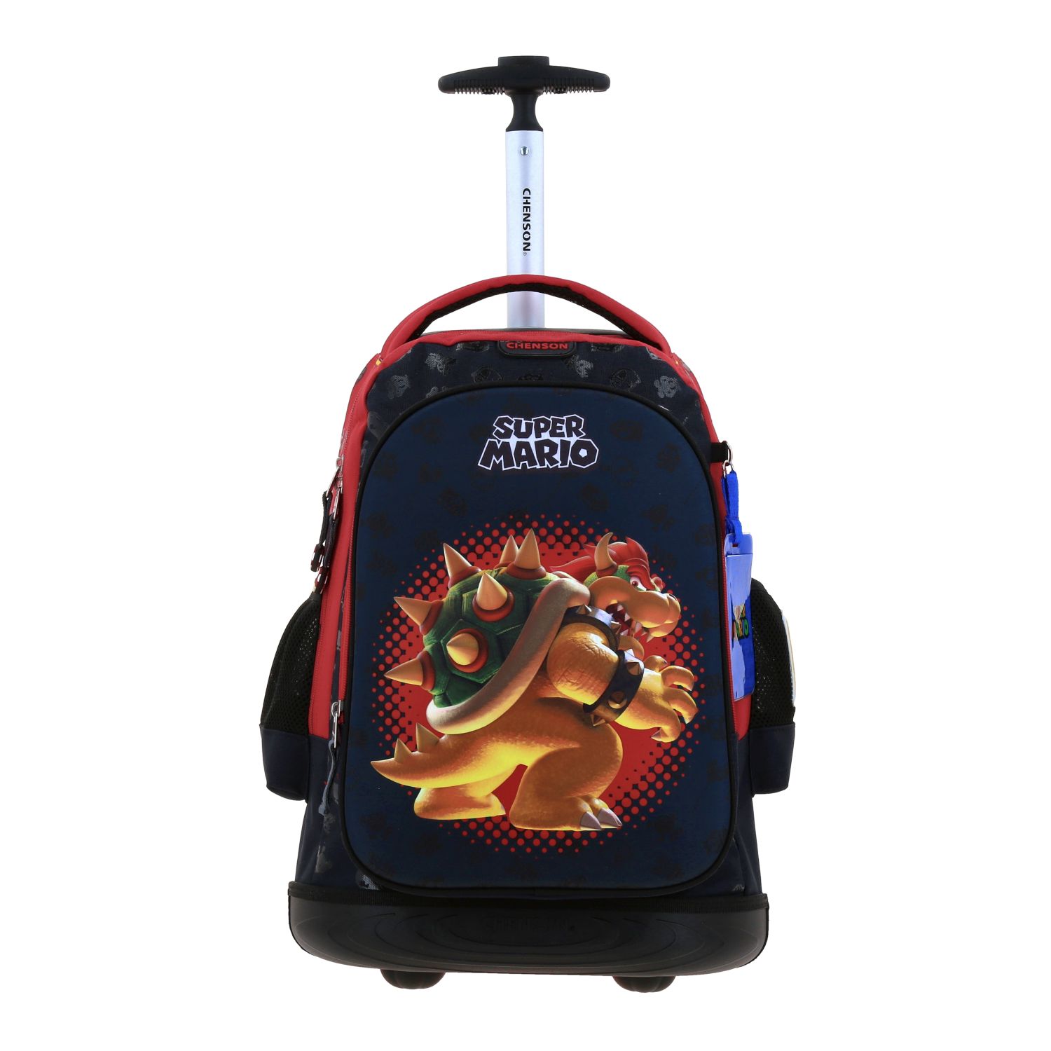 Foto 2 pulgar | Mochila Grande Con Ruedas Y Luces Led Chenson Mario Bros Bowser Mb70209-3 Bowie