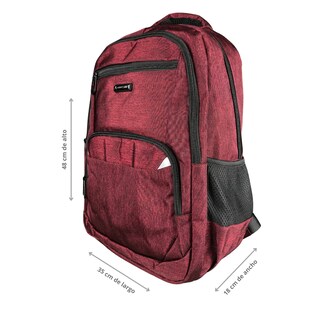 Foto 3 | Mochila Golden Star Urbana Juvenil Df-9096 Color Vino
