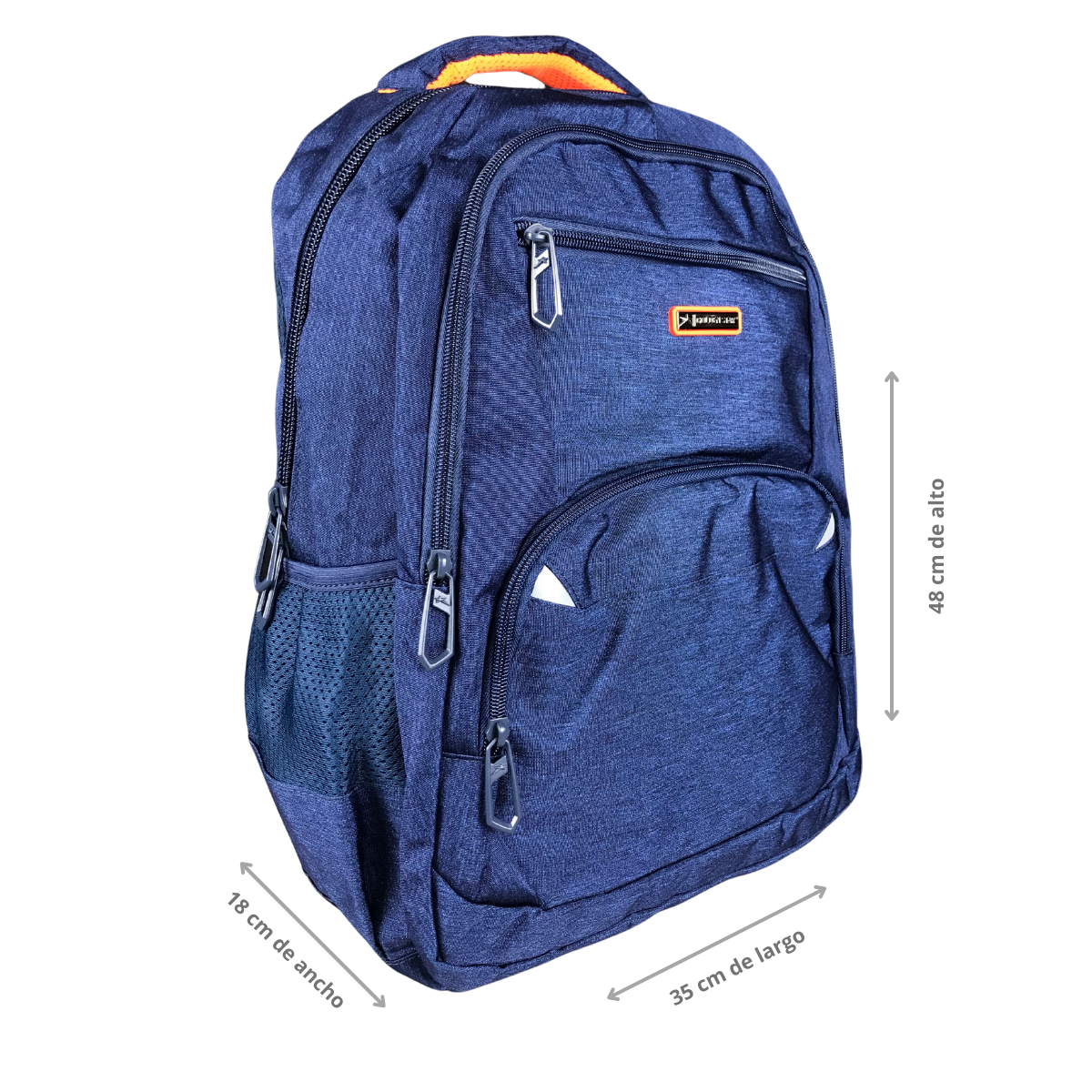 Foto 3 | Mochila Golden Star Urbana Juvenil Df-9096 Color Azul