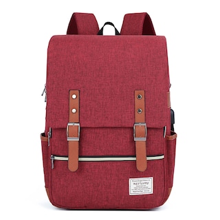 Foto 1 | Mochila Escolar Con Puerto Carga Usb Con Compartimientos